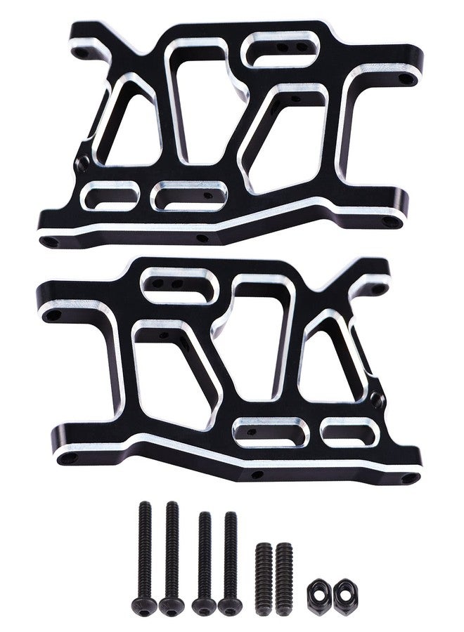 AIMROCK Aluminum Rear Lower Suspension A Arms Upgrades AR330192 for 1/8 Typhon 1/7 Felony Infraction Limitless 6S BLX RC Buggy Car (Black) - Image 1